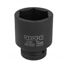 Головка ударна глибока 1" 6-гранна 55мм ROCKFORCE RF-48510055