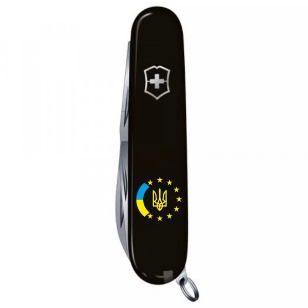 Складной нож Victorinox Climber Ukraine 91 мм 14 функций Украина ЕС (1.3703.3_T1130u) Складной нож Victorinox Climber Ukraine 91 мм 14 функций Украина ЕС (1.3703.3_T1130u)