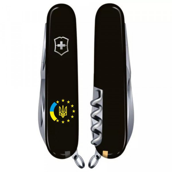 Складной нож Victorinox Climber Ukraine 91 мм 14 функций Украина ЕС (1.3703.3_T1130u) Складной нож Victorinox Climber Ukraine 91 мм 14 функций Украина ЕС (1.3703.3_T1130u)
