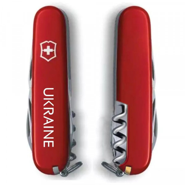 Складной нож Victorinox Spartan Ukraine 91 мм 12 функций Ukraine (1.3603_T0140u) Складной нож Victorinox Spartan Ukraine 91 мм 12 функций Ukraine (1.3603_T0140u)