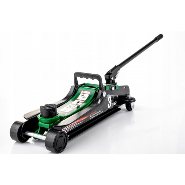 Домкрат підкатний 3т (85-385мм) з поворотною ручкою 360 ° Rockforce RF-T825010