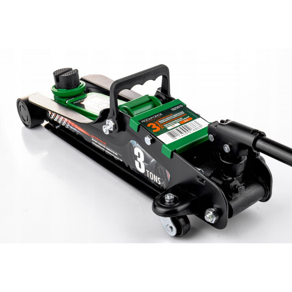 Домкрат підкатний 3т (85-385мм) з поворотною ручкою 360 ° Rockforce RF-T825010