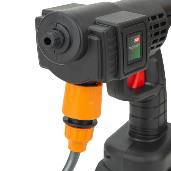 Мийка високого тиску акумуляторна 20В, 2.8л/мин, 15 бар Rockforce RF-PG001