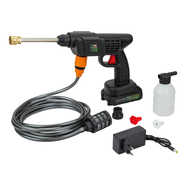 Мийка високого тиску акумуляторна 20В, 2.8л/мин, 15 бар Rockforce RF-PG001