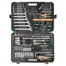 Набір інструментів 202+2пр. 1/4", 3/8", 1/2" (6гр., 12гр.) Rockforce RF-42022+2