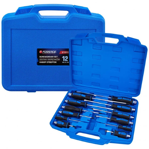 Набір силових ударних магнітних викруток 11пр. (SL/PH) Forsage F-21311