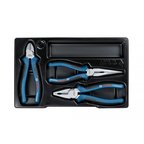 Набір плоскогубців, 3 шт. Bosch (1600A016BG) Набір плоскогубців, 3 шт. Bosch (1600A016BG)