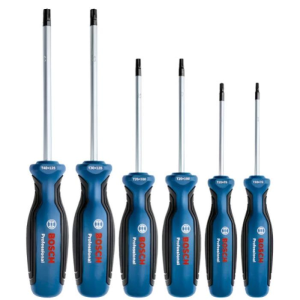 Набір викруток Torx Bosch Professional, 6 шт