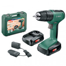 Дриль ударний Bosch UniversalImpact 18 в чемодані з 2 акб PBA 18V 1,5Ah W-A та з/п AL 1810 CV 06039C8101