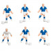 Комплект запасних гравців для настільного футболу Stiga Team Blue/White (7113-2043-22) 932365