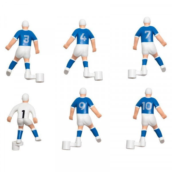 Комплект запасних гравців для настільного футболу Stiga Team Blue/White (7113-2043-22) 932365