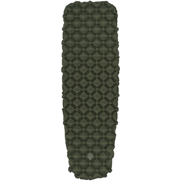 Килимок надувний Highlander Nap-Pak Inflatable Sleeping Mat XL 5 cm Olive (AIR073-OG) (930483)