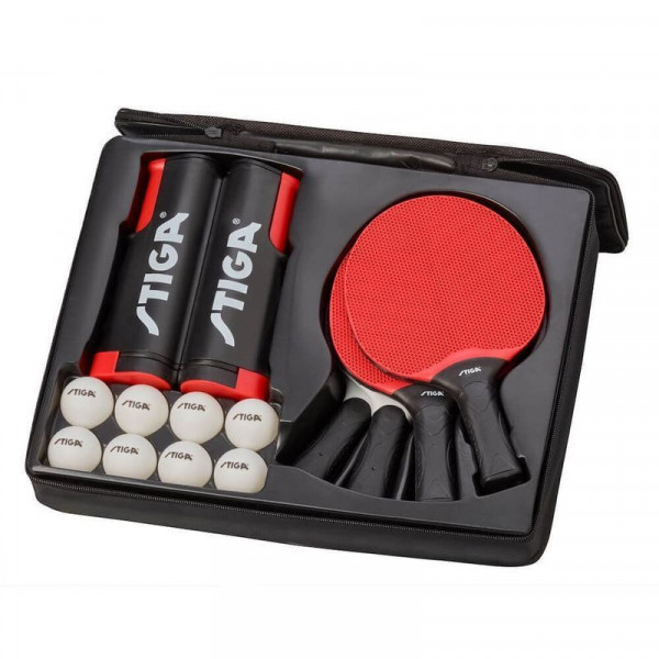 Набір для настільного тенісу Stiga Seasons Anywhere 4 Bats&8 Balls&Net (1230-0122-01) 932369