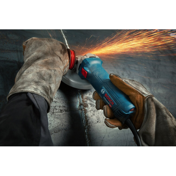 Кутова шліфмашина Bosch Professional GWS 12-125 S з регулюванням і антивібраційною рукояткою 06013A6020