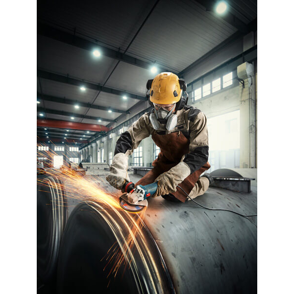 Кутова шліфмашина Bosch Professional GWS 12-125 S з регулюванням і антивібраційною рукояткою 06013A6020