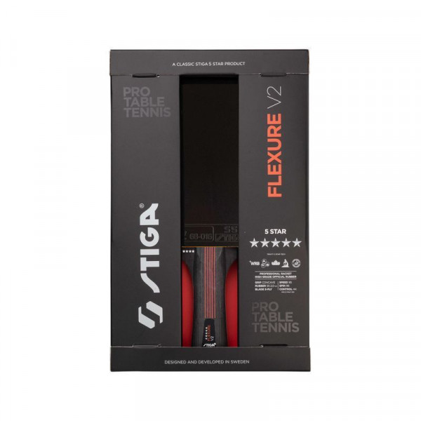 Ракетка для настільного тенісу Stiga Flexure 5 Star ver.2 FL (1215-1205-35) (931707)