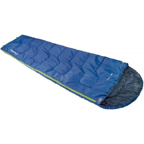 Спальний мішок High Peak Easy Travel/+12°C Blue/Dark Blue Left (20090) (929544)
