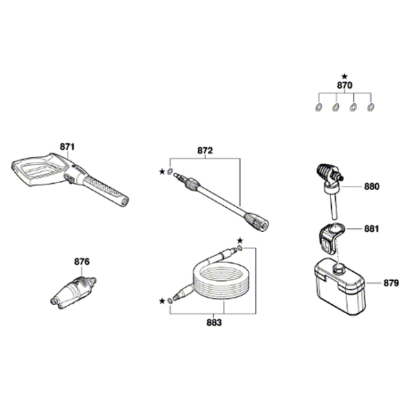 Мийка високого тиску Bosch UniversalAquatak 135 06008A7C00