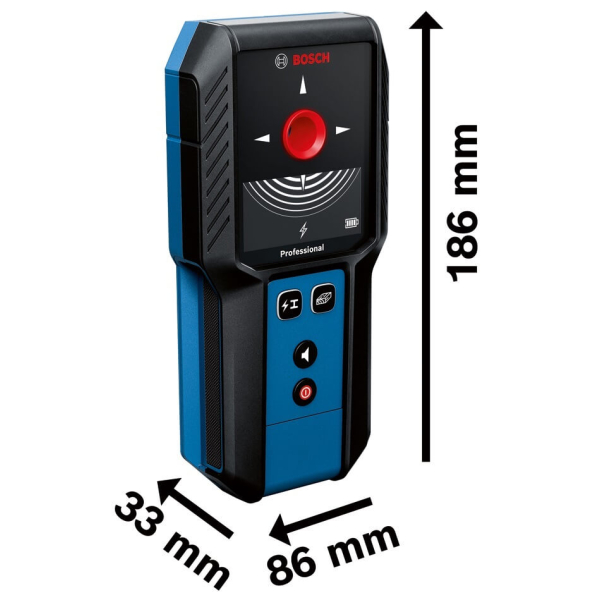 Детектор Bosch Professional GMS 120-27 з чохлом 0601081700