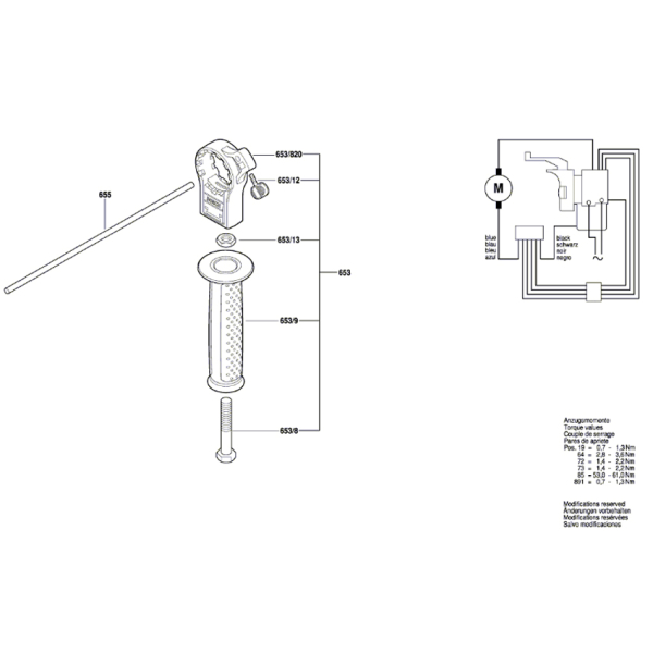 Дриль ударний Bosch GSB 162-2 RE Professional в чемодані 060118B000