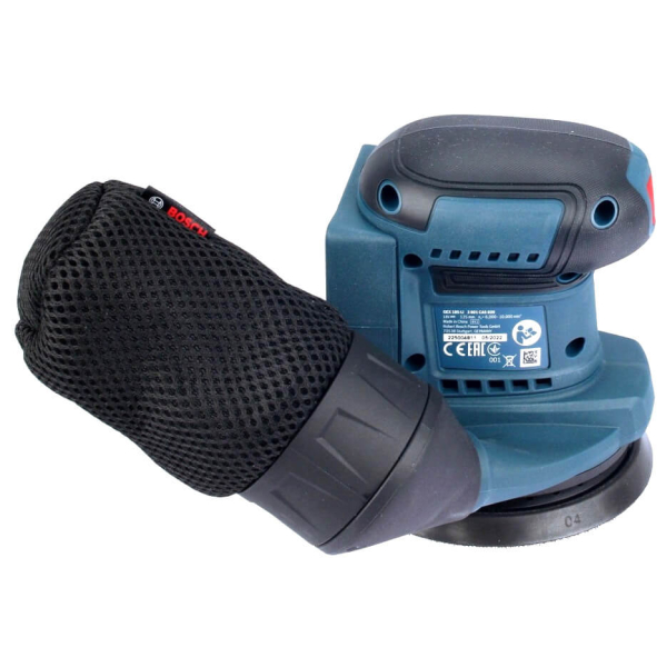 Ексцентрикова шліфмашина акумуляторна Bosch Professional GEX 185-LI в кейсі з акб GBA 18V 4.0Ah і з/п GAL 18V-40 06013A5021