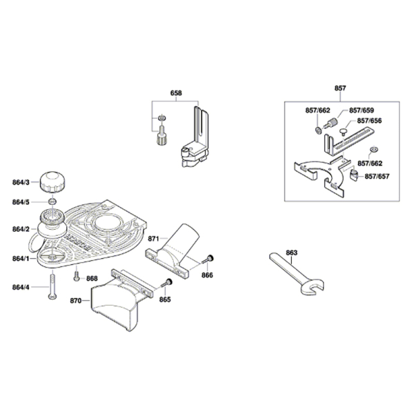 Фрезер кромковий Bosch Professional GKF 600 SET у чемодані 060160A100