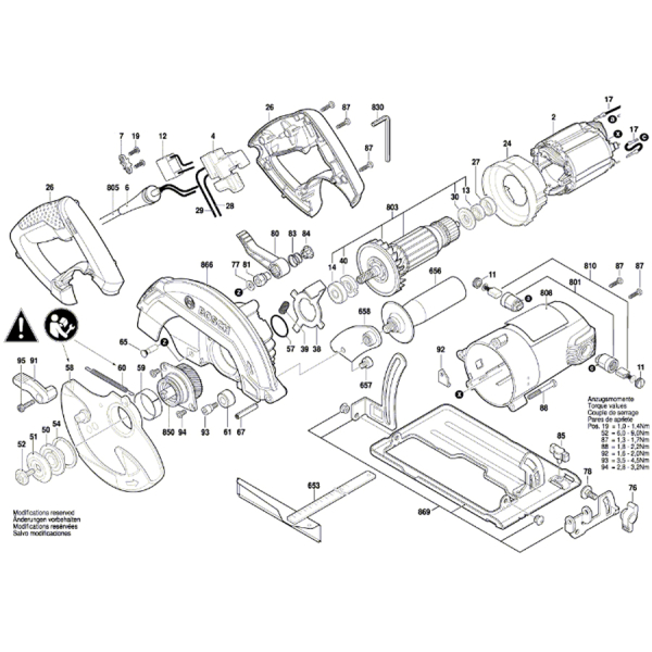 Ручна циркулярна пила Bosch Professional GKS 600 06016A9020