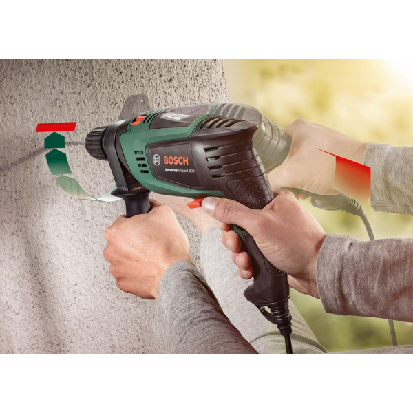 Дриль ударний Bosch UniversalImpact 800 в чемодані 0603131120