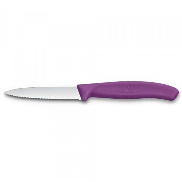 Ніж для овочів Victorinox Swiss Classic 8см хвил фіол 6.7635.C1