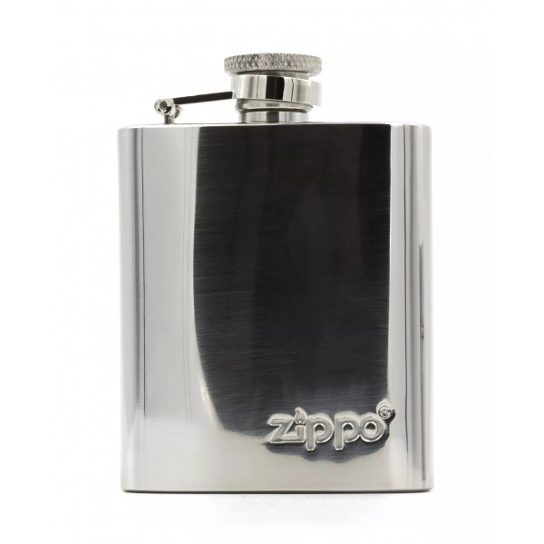Подарунковий набір ZIPPO фляга 90 мл (3 OZ) Polished Chrome із запальничкою Chrome Brushed полірований хром Сріблястий (49358) Подарунковий набір ZIPPO фляга 90 мл (3 OZ) Polished Chrome із запальничкою Chrome Brushed полірований хром Сріблястий (49358)