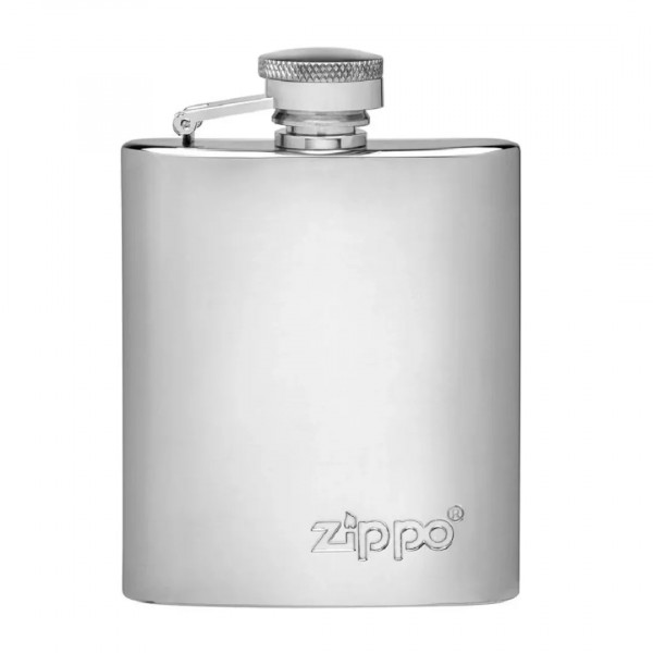 Подарунковий набір ZIPPO фляга 90 мл (3 OZ) Polished Chrome із запальничкою Chrome Brushed полірований хром Сріблястий (49358) Подарунковий набір ZIPPO фляга 90 мл (3 OZ) Polished Chrome із запальничкою Chrome Brushed полірований хром Сріблястий (49358)