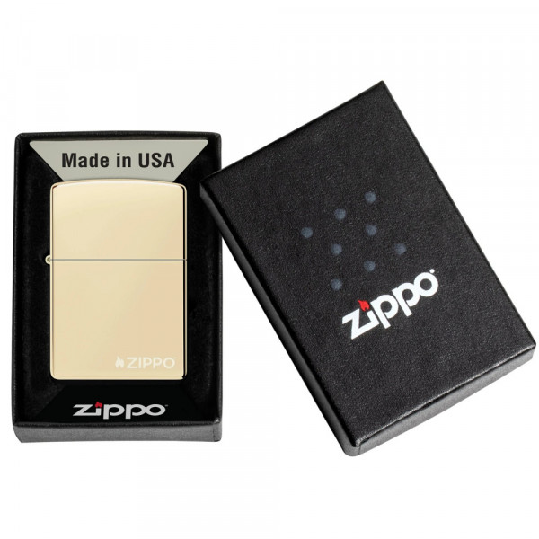 Запальничка Zippo (Зіппо) Champagne w/ZIPPO LOGO 46682 ZL