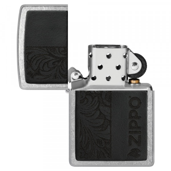 Запальничка Zippo (Зіппо) Black Leather 46919 Запальничка Zippo (Зіппо) Black Leather 46919