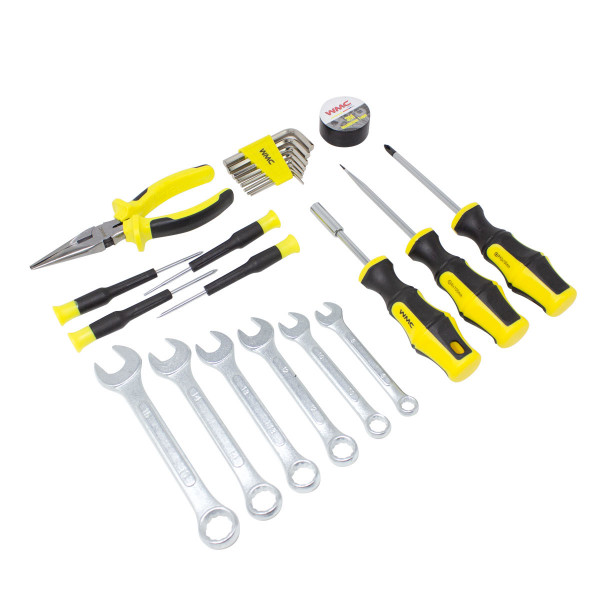 Набір інструментів 108пр. 1/4'', 3/8'' (6гр.) (4-19мм) WMC TOOLS 30108