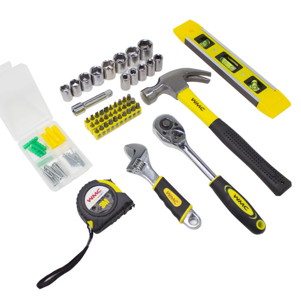 Набір інструментів 108пр. 1/4'', 3/8'' (6гр.) (4-19мм) WMC TOOLS 30108