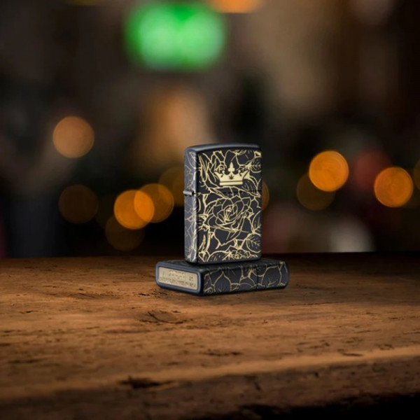 Запальничка Zippo (Зіппо) Queen of Bud Dark Roses 47107 Запальничка Zippo (Зіппо) Queen of Bud Dark Roses 47107