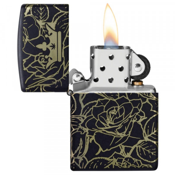 Запальничка Zippo (Зіппо) Queen of Bud Dark Roses 47107 Запальничка Zippo (Зіппо) Queen of Bud Dark Roses 47107