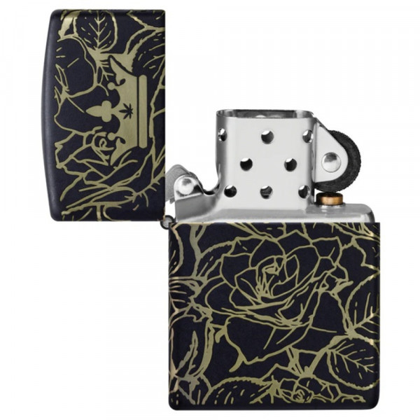 Запальничка Zippo (Зіппо) Queen of Bud Dark Roses 47107 Запальничка Zippo (Зіппо) Queen of Bud Dark Roses 47107