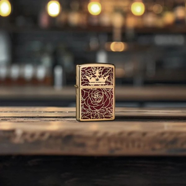 Запальничка Zippo (Зіппо) Queen of Bud Passionate Rose and Crown 47108 Запальничка Zippo (Зіппо) Queen of Bud Passionate Rose and Crown 47108