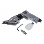 Пневмоножниці кутові (1800 рез/хв, max товщина різу-1.2мм,споживання 114л/хв,6.3Bar,штуцер 1/4") ROCKFORCE RF-RP7610