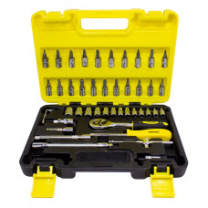 Набір інструментів 46 предметов 1/4'' (6гр.) WMC TOOLS WT-2462-5 EURO