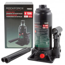 Домкрат пляшковий 8т (200-400мм) з клапаном ROCKFORCE RF-T90804 DS