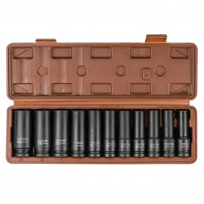 Набір головок ударних 11пр. 1/2" 6-гранна (10-24мм) FORSTIME FT-4117-5MPB