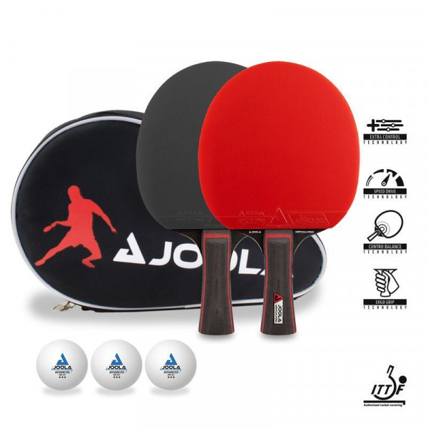 Набір для настільного тенісу Joola Match Pro 2 Bats 3 Balls (53022-1) (932023)