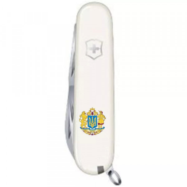 Складной нож Victorinox Spartan Ukraine 91мм 12функций Белый Большой Герб Украины (1.3603.7_T0400u) Складной нож Victorinox Spartan Ukraine 91мм 12функций Белый Большой Герб Украины (1.3603.7_T0400u)
