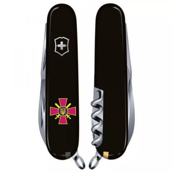 Складной нож Victorinox Spartan Army 91 мм Эмблема СВ ВСУ (1.3603.3_W0020u) Складной нож Victorinox Spartan Army 91 мм Эмблема СВ ВСУ (1.3603.3_W0020u)