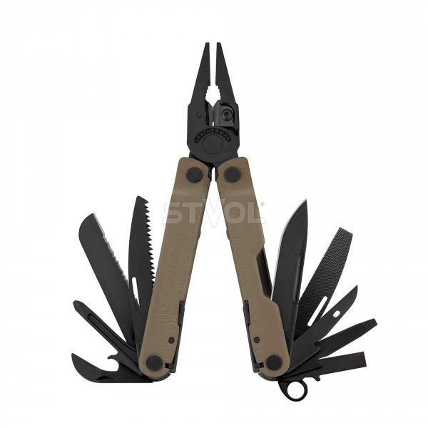 Мультиінструмент Leatherman Rebar Coyote, нейлоновий чохол (832406)