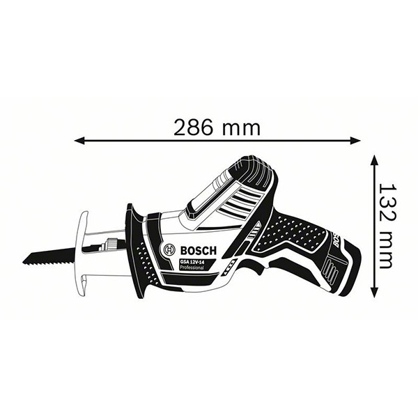 Акумуляторна ножівка Bosch Professional GSA 12V-14 без акб та з/п 060164L902