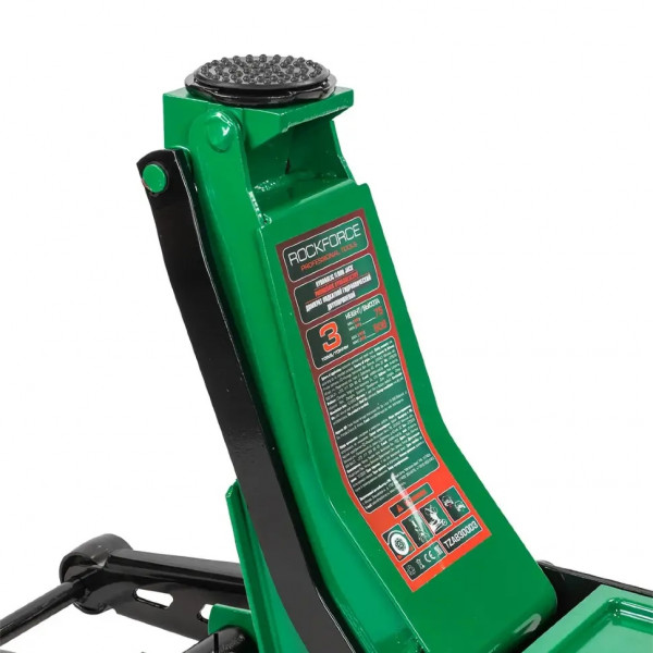 Домкрат підкатний 3т (75-508мм) Rockforce RF-TZA830003