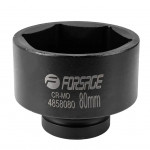 Головка ударна глибока 1'' 6-гранна 80мм Forsage F-4858080